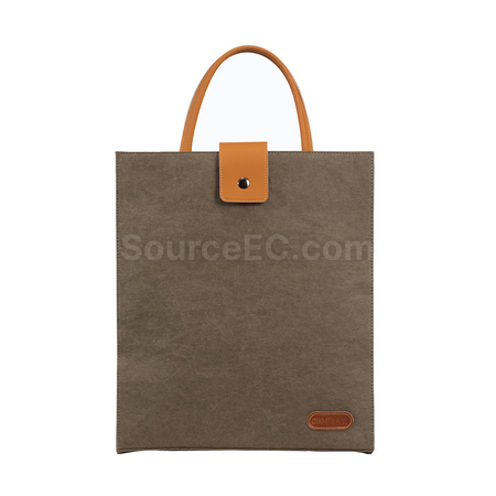 Customization Kraft Paper Computer Bag Promotional Products