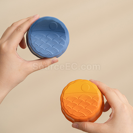 Customization Mooncake-shaped Tea Cup Set Promotional Products