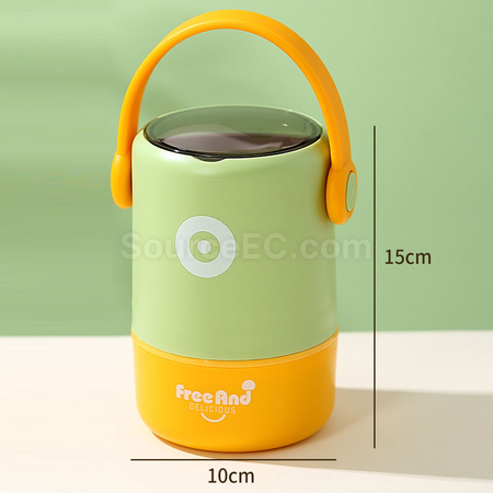 Customization Japanese-style Double-layer Stainless Steel Lunch Box Promotional Products