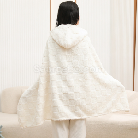 Customization Snap-button shawl hooded blanket Promotional Products