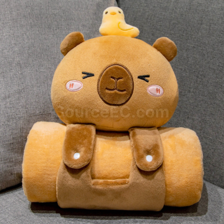 Customization Cartoon pillow and blanket 2-in-1 Promotional Products