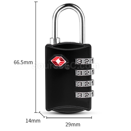 Customization TSA Luggage Lock Promotional Products
