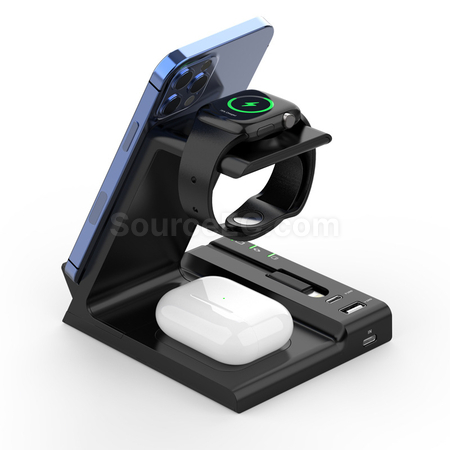 Customization 6-in-1 Wireless Charging Stand Promotional Products