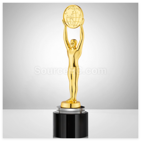 Customization Golden Man Trophy Promotional Products