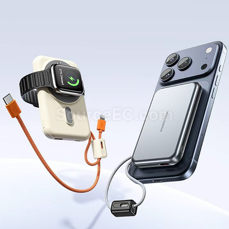 Customization 3-In-1 Magnetic Mobile Power Bank Promotional Products