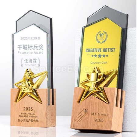 Customization Creative Wood Award Promotional Products