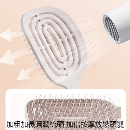Customization Fluffy Massage Air Cushion Self-Cleaning Hair Brush Promotional Products