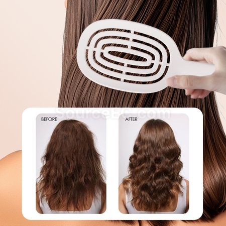 Customization Fluffy Massage Air Cushion Self-Cleaning Hair Brush Promotional Products
