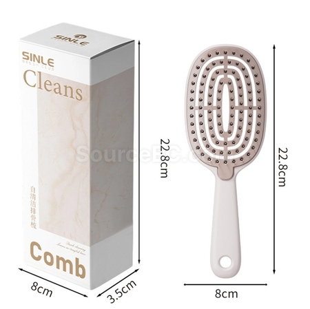 Customization Fluffy Massage Air Cushion Self-Cleaning Hair Brush Promotional Products