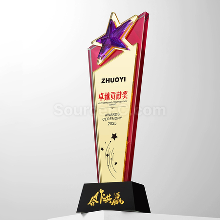 Customization Crystal Trophy Promotional Products