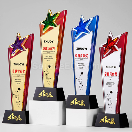 Customization Crystal Trophy Promotional Products