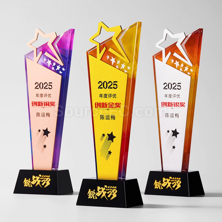Customization Crystal Trophy Promotional Products