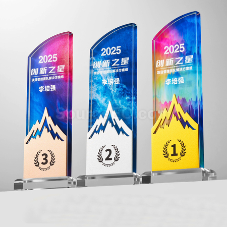 Customization Crystal Trophy Promotional Products