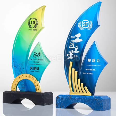Customization Crystal Trophy Promotional Products
