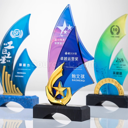 Customization Crystal Trophy Promotional Products