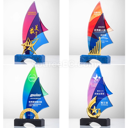Customization Crystal Trophy Promotional Products