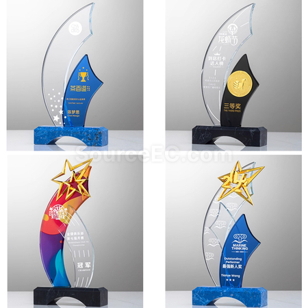 Customization Crystal Trophy Promotional Products