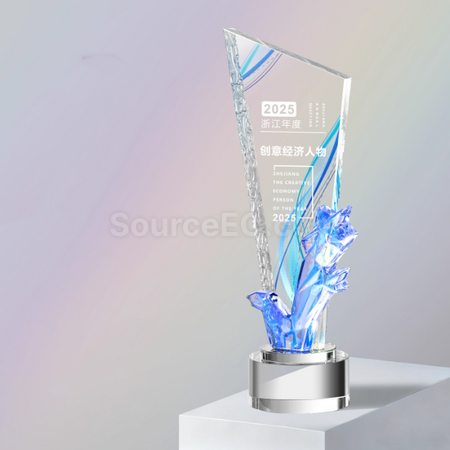 Customization Gradient Crystal Trophy Promotional Products