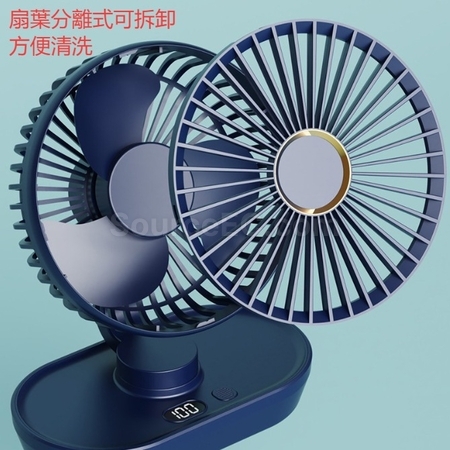 Customization Desktop Air Circulation Turbine USB Digital Display Small Fan Promotional Products