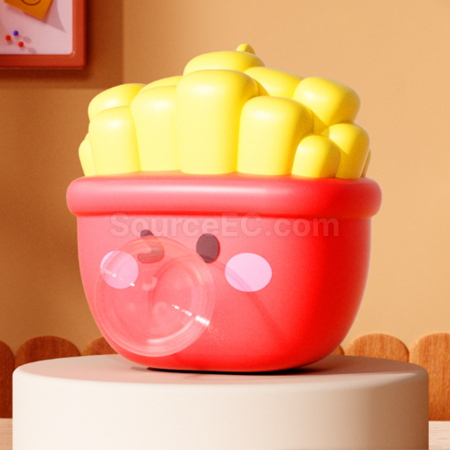 Customization Hamburger and French fries squeeze toy for stress relief Promotional Products