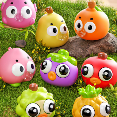 Customization Exploding Eye Fruit Squishy Stress Relief Toy Promotional Products