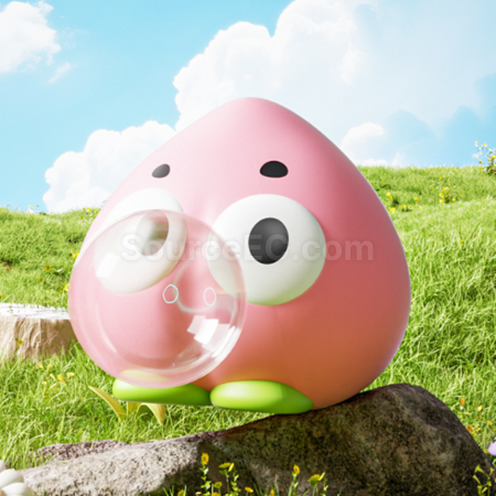 Customization Exploding Eye Fruit Squishy Stress Relief Toy Promotional Products