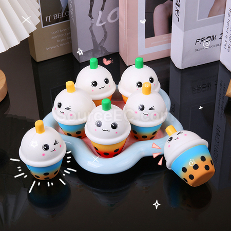 Customization Milk Tea Cup Stress Ball Promotional Products