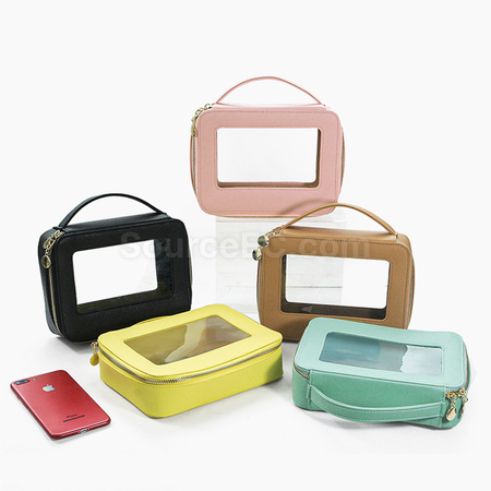 Customization Transparent Hand-held Makeup Bag Promotional Products