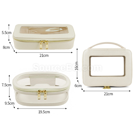 Customization Transparent Hand-held Makeup Bag Promotional Products
