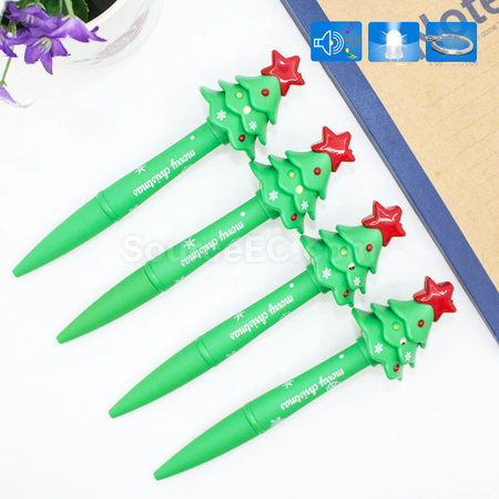 Customization LED Christmas Tree Pen Promotional Products