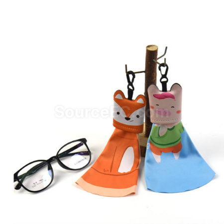 Customization Microfiber Convenient Storage Eyeglass Cloth Promotional Products