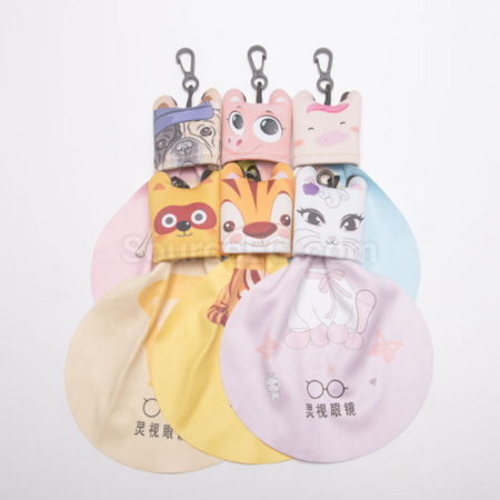 Customization Microfiber Convenient Storage Eyeglass Cloth Promotional Products