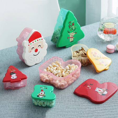 Customization Santa Claus Preservative Box Promotional Products