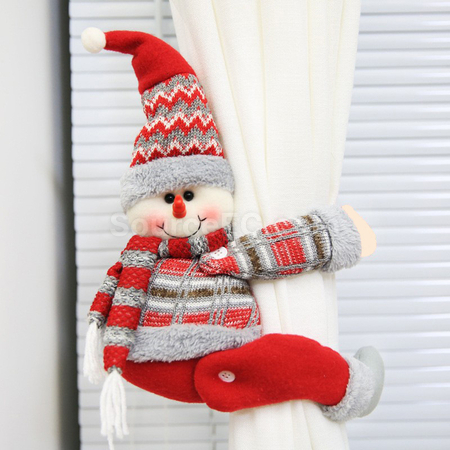 Customization Christmas Doll Curtain Clip Promotional Products
