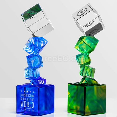 Customization Crystal Trophy Promotional Products