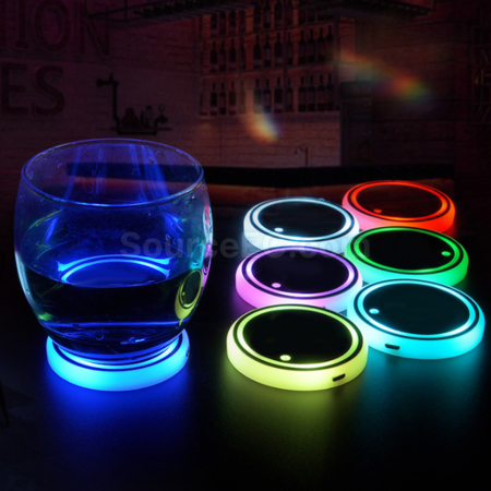 Customization Rechargeable Glowing Coaster Promotional Products