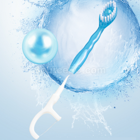Customization Disposable portable soft-bristle toothbrush with floss Promotional Products