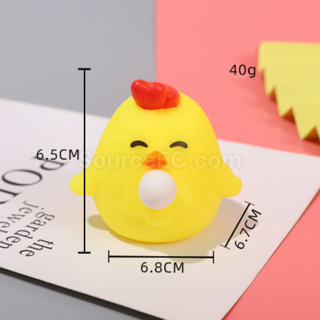 Customization Cute Stress-Relief Bubble-Popping Squishy Toy (Multiple Styles Available) Promotional Products