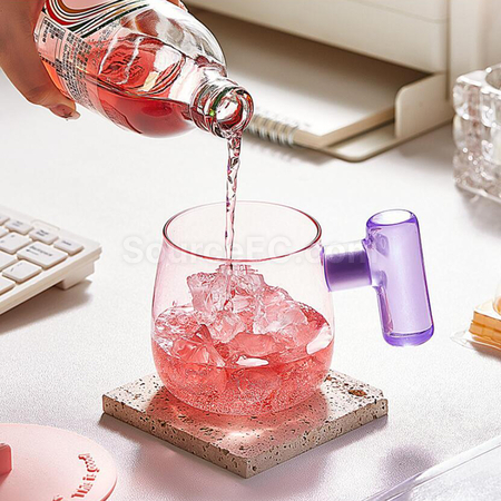 Customization Glass Cup with Infuser Promotional Products