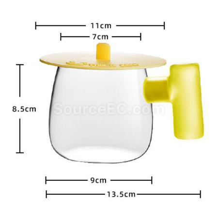Customization Glass Cup with Infuser Promotional Products