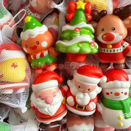 Customization Christmas squeeze decompression toy PU slow rebound Promotional Products