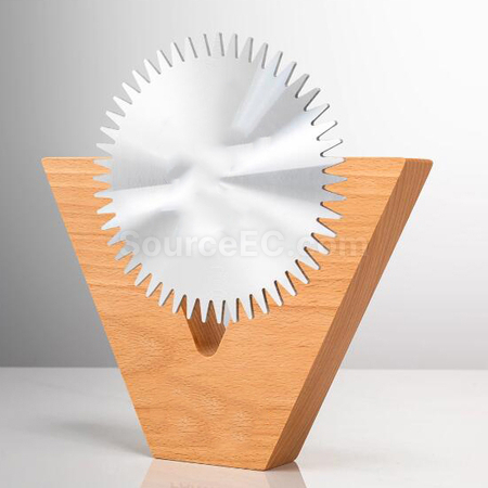 Customization Solid Wood Metal Award Promotional Products