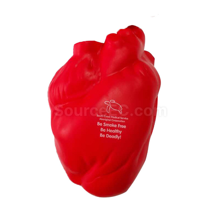 Customization Heart stress ball squeeze toy Promotional Products