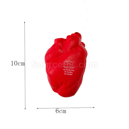Customization Heart stress ball squeeze toy Promotional Products