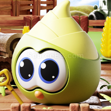 Customization Eye-popping vegetable squeeze stress-relief toy Promotional Products