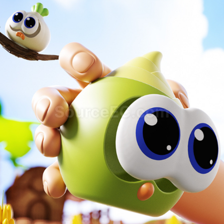 Customization Eye-popping vegetable squeeze stress-relief toy Promotional Products