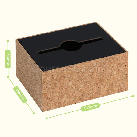 Customization Eco-friendly Cork Paper Towel Box Promotional Products