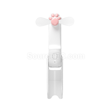 Customization Cat's Paw Mini Fan and Flashlight 2-in-1 Promotional Products