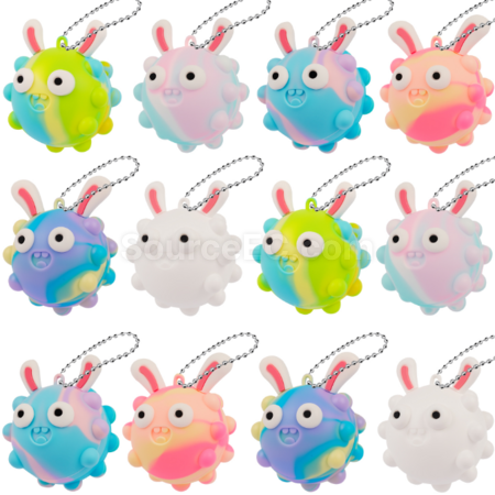 Customization 3D Stereo Silicone Stress Relief Ball Promotional Products