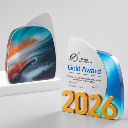 Customization Crystal Trophy Promotional Products